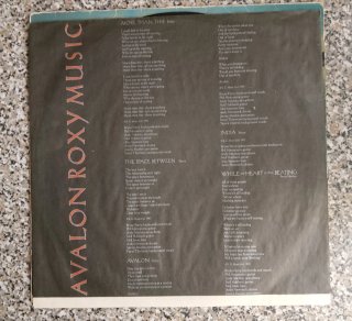 Vinilo Roxy Music - 1982