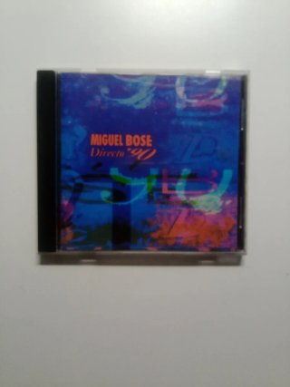 CD Miguel Bose Directo '90