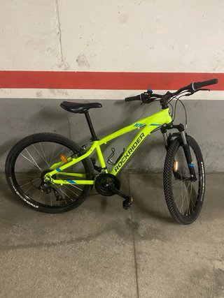 Bicicleta RockRider Amarilla