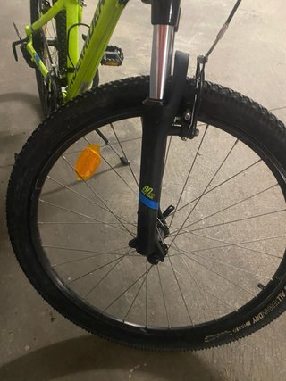Bicicleta RockRider Amarilla