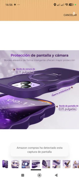 Custodia iPhone 13/14 CUTELFON Viola Magnetica NUOVA