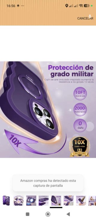 Custodia iPhone 13/14 CUTELFON Viola Magnetica NUOVA