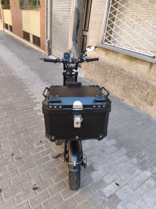 Bicicleta Eléctrica Fat Tire Negra