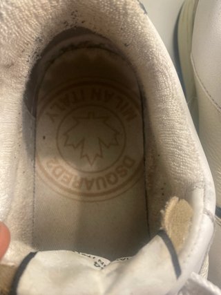 Sneakers DSQUARED2 Beige/Bianco