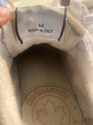 Sneakers DSQUARED2 Beige/Bianco