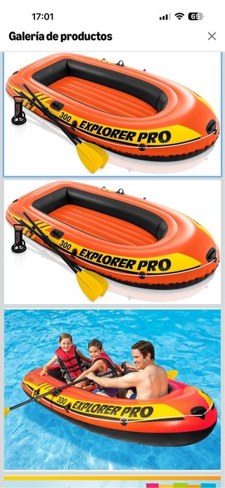 Barca hinchable Intex Explorer PRO 300