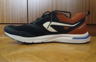 Zapatillas Kalenji Azul y Naranja