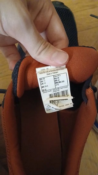 Zapatillas Kalenji Azul y Naranja