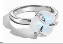 Anillo Plata 925 Mineral Natural