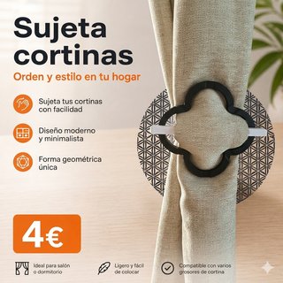 Sujetadores de cortina modernos