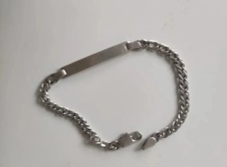 Pulseras Plata Ley