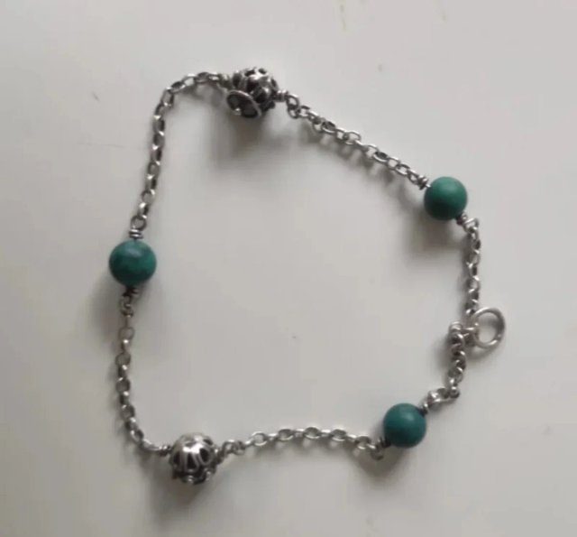 Pulseras Plata Ley
