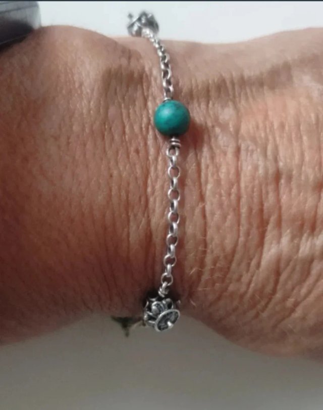 Pulseras Plata Ley