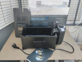 Freidora Cecotec Cleanfry 3L Negra