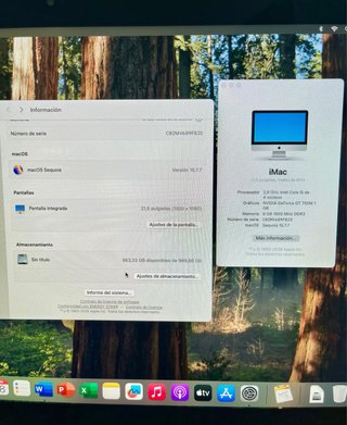 iMac SSD 1TB i5 2013 21.5”