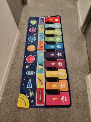 Tapete Musical Piano Infantil