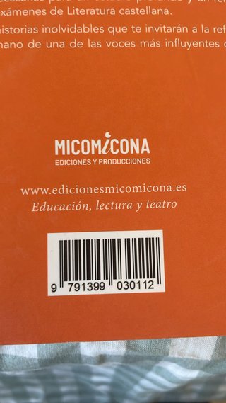 Antología de cuentos.