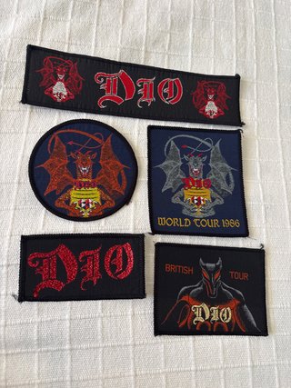 Lote de 5 patches DIO 20€ cada