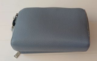 Bolso bandolera gris