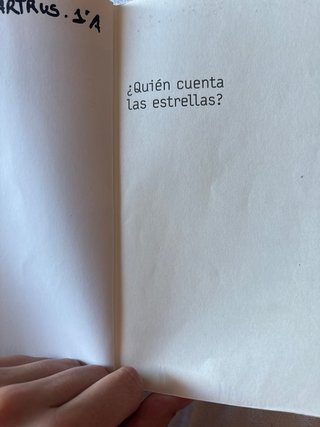 ¿Quién cuenta las estrellas?