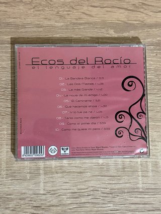 CD Ecos del Rocío - El lenguaje del amor