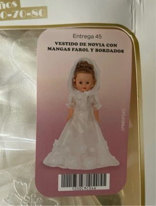 Conjunto Nancy novia número 45
