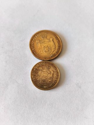 Lote 4 monedas de Serbia