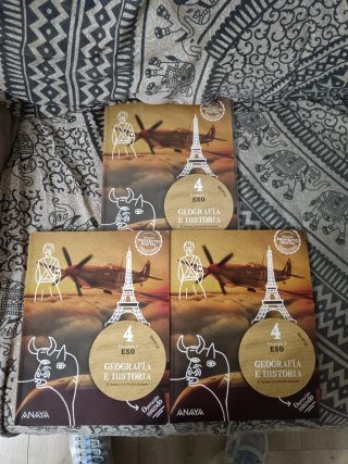 Libros 4° ESO Colegio Gredos