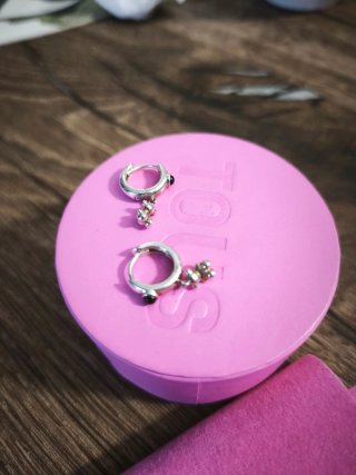 Pendientes Aros Tous Plata