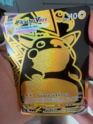 Estuche Metálico Pokémon con Carta Pikachu