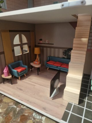 Casita de muñecas grande