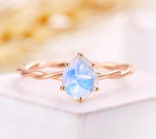 Anillo Plata 925 Mineral Natural