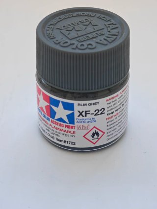 Tamiya XF-22 RLM Grey Pittura Acrilica