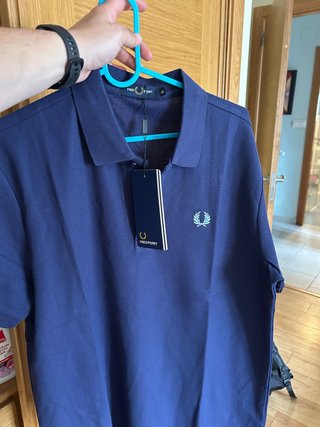 Polo Fred Perry Azul Talla M