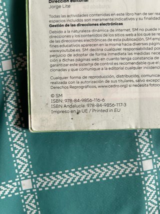 Lote de 3 libros de 6 primaria