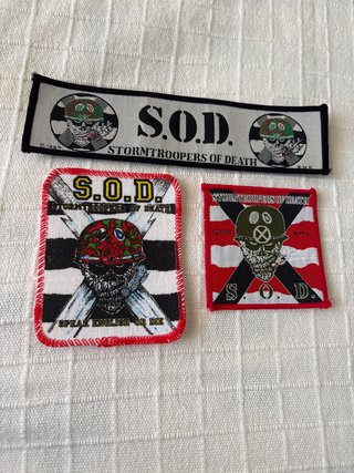 Patches S.O.D. Stormtroopers of Death 20€ cada