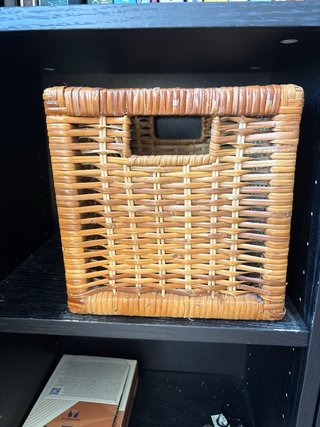 Cesta de mimbre 22.5 cm