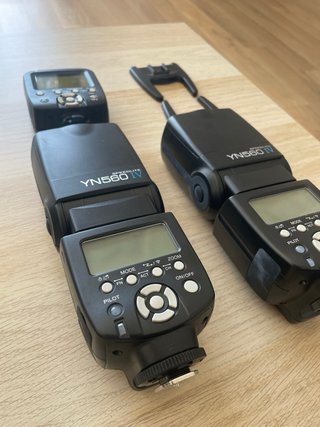 2 Yongnuo YN560 IV Speedlite Flash