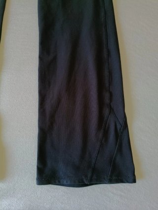 Leggings Nike FIT DRY neri a zampa