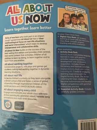All about Us Now 3 Class Book (Spain)