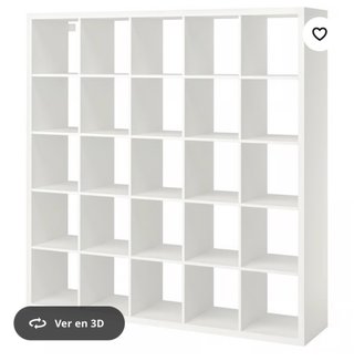 Estantería modular blanca kallax