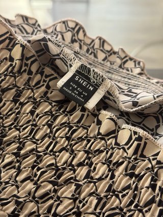 Pantalón SHEIN estampado S