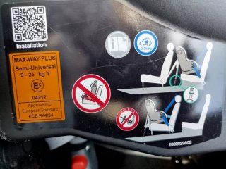 Silla coche Britax Römer Max Way Plus 9-25kg