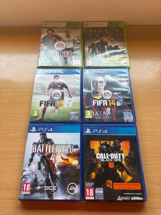 Pack Juegos PS4 y Xbox 360 ( fifa 14 vendido )