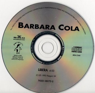Barbara Cola Libera CDs Promo BMG 1995