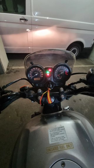 Honda CBF 500 Naked Plata abs
