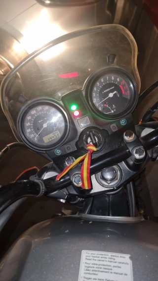 Honda CBF 500 Naked Plata abs