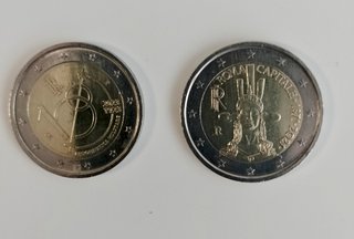 Lote 4monedas 2€ Italia  2018/2020/2021/2023