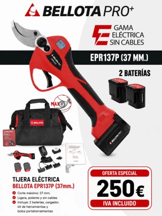 Tijera Eléctrica Bellota EPR137P 37mm
