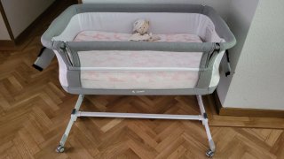 Cuna colecho Jane gris